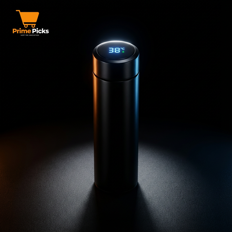 Smart LED display + all-day hot & cold insulation in one sleek, leak-proof bottle. āļøš„