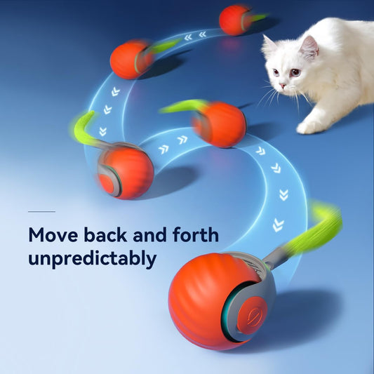 Interactive Smart Cat Toy Ball - Keeps Your Cat Playing & Active
