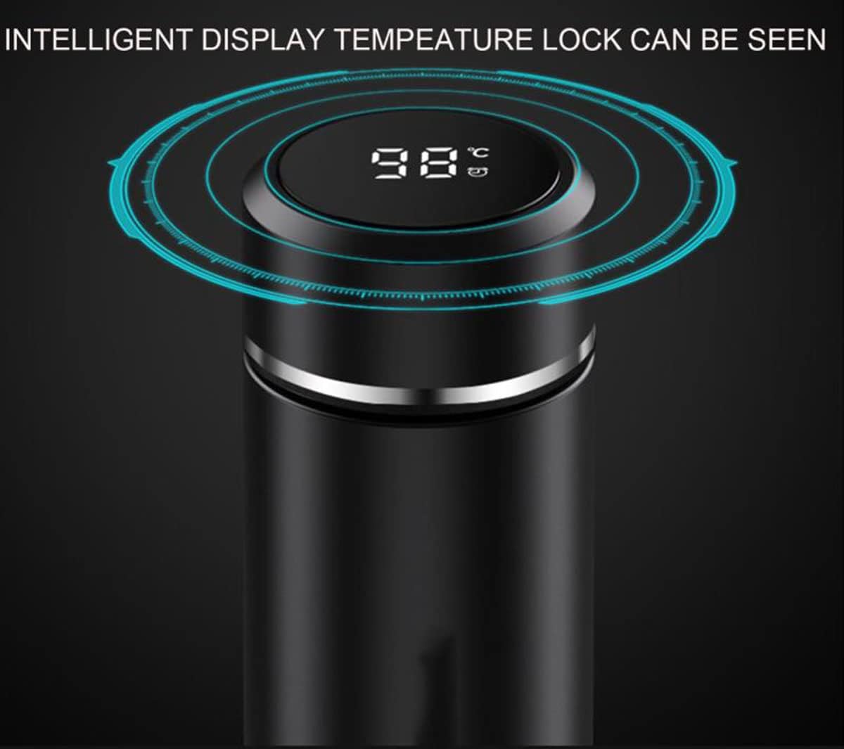 Smart Temperature Bottle - Keeps Drinks Hot and Cold