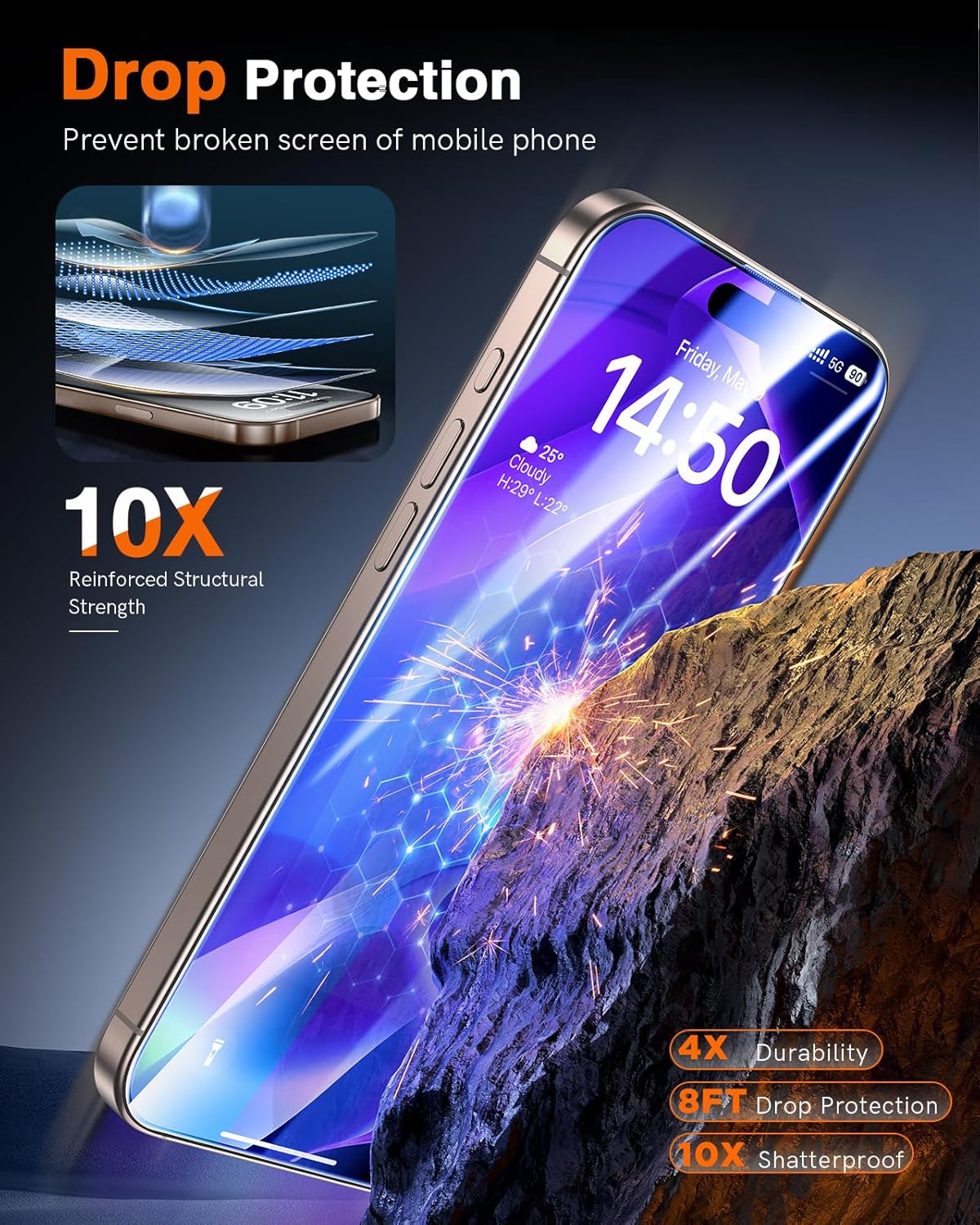 Home installation screen protector