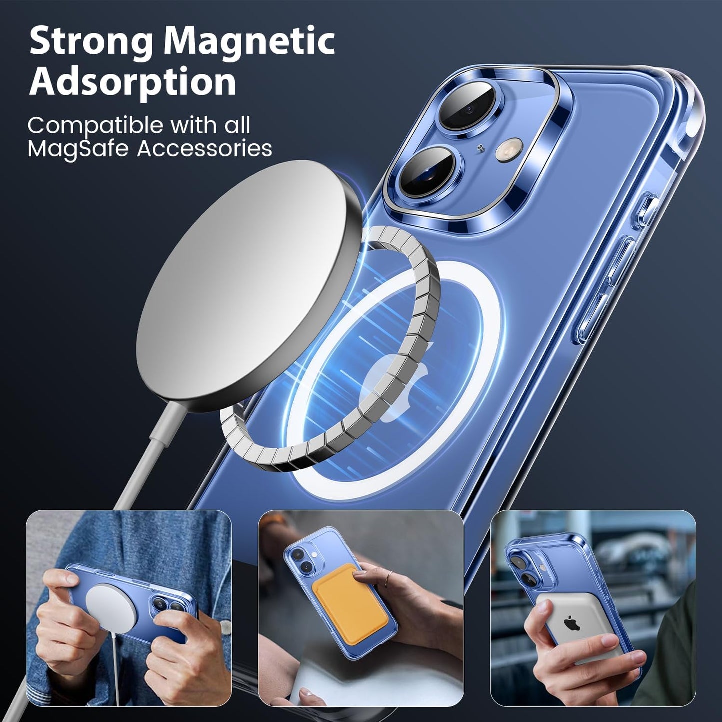MagSafe Clear Protective Case for iPhone 17 Series