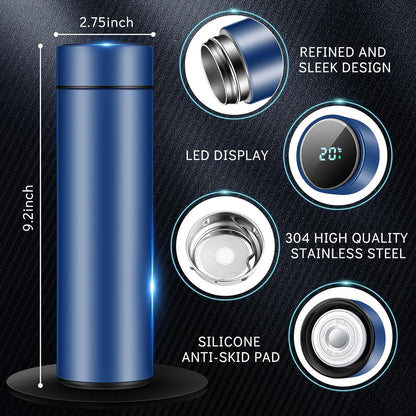 Smart Temperature Bottle - Keeps Drinks Hot and Cold