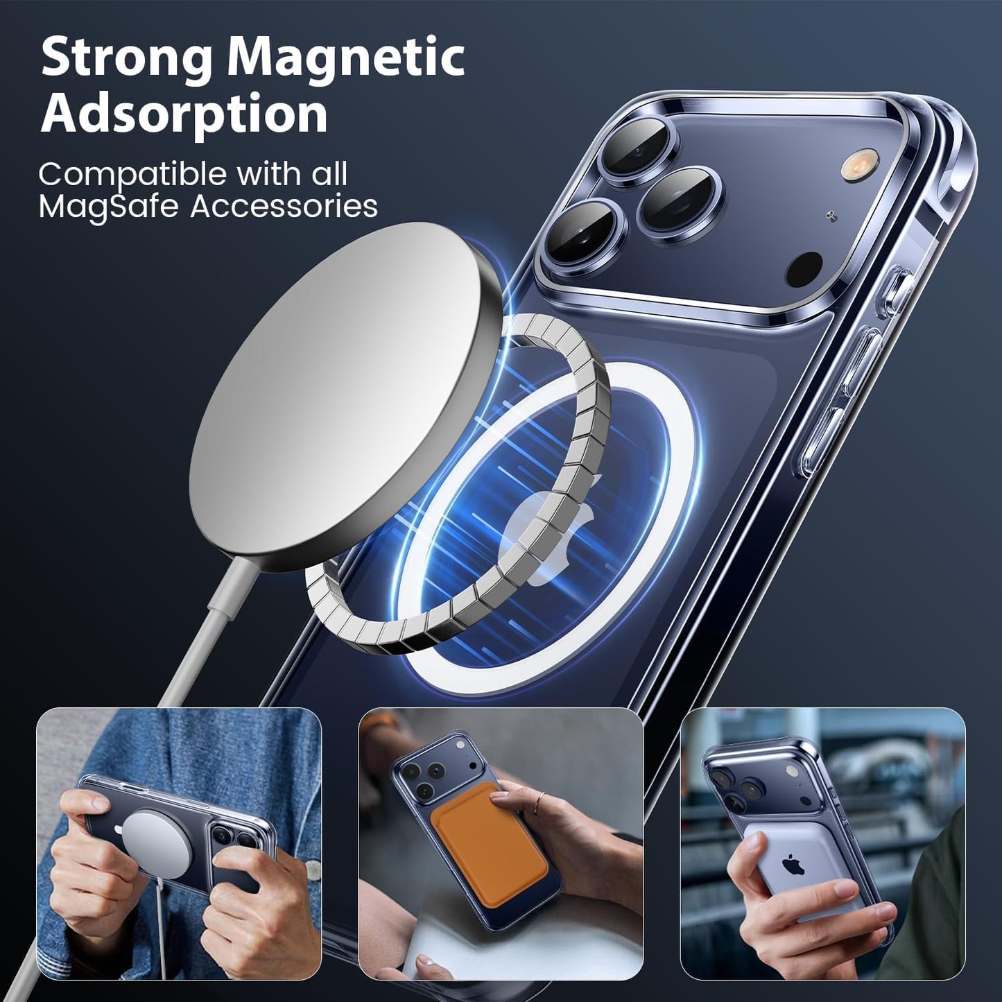 MagSafe Clear Protective Case for iPhone 17 Series