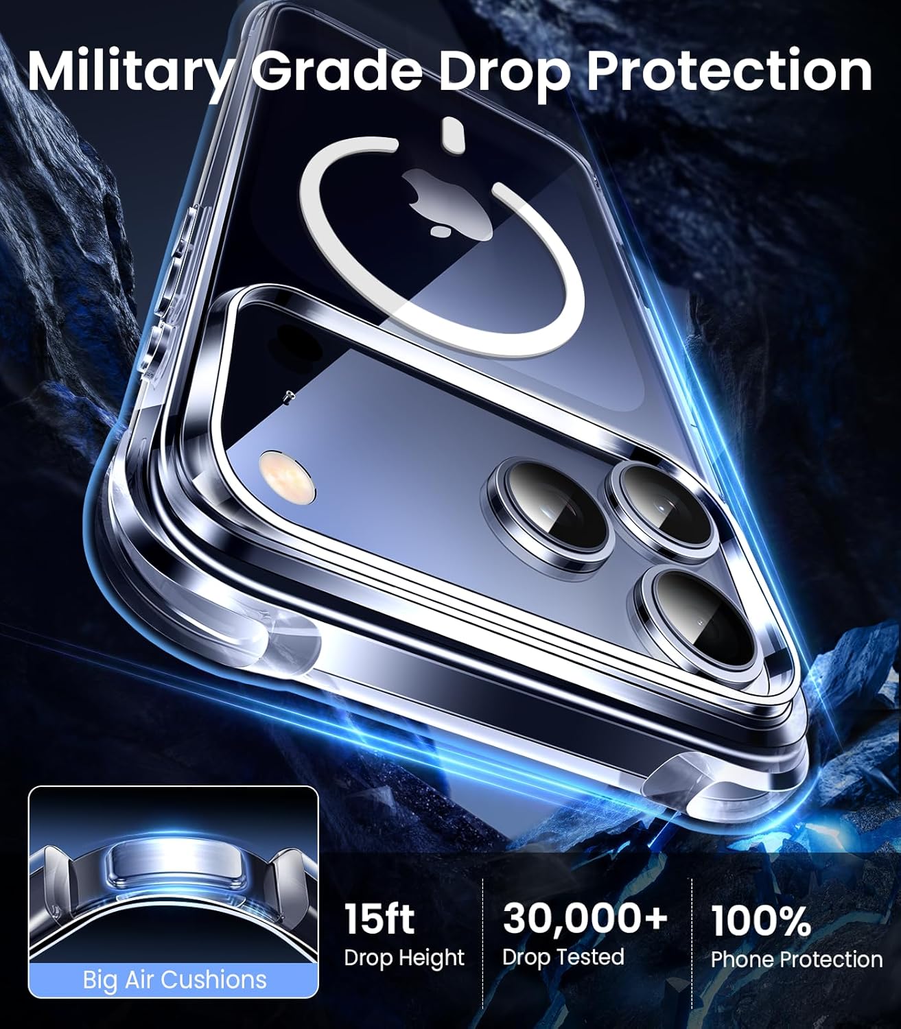 MagSafe Clear Protective Case for iPhone 17 Series